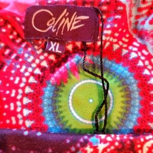 Coline Colorful Sunburst Floral Sz. XL‎ Skirt